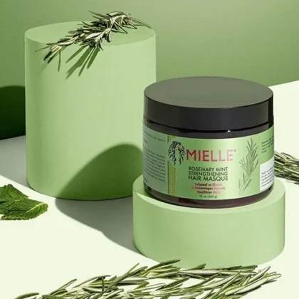 ماسك الشعر بالروزماري والنعناع ميلي Mielle لتقوية وتحفيز النمو 355 مل من Mielle Organics أصلي 100% | متوفر لدى صيدلية البحرين في الموصل بالعراق
