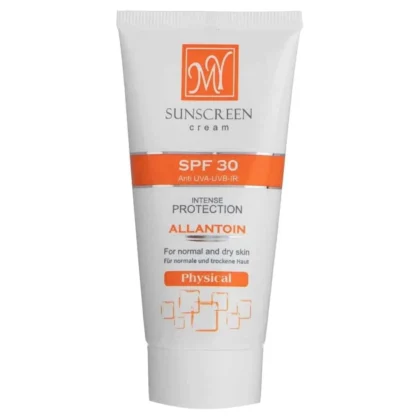واقي شمس إم واي MY الفيزيائي SPF 30 بالآلانتوين للبشرة الحساسة 50 مل من MY أصلي 100% | متوفر لدى صيدلية البحرين في الموصل بالعراق