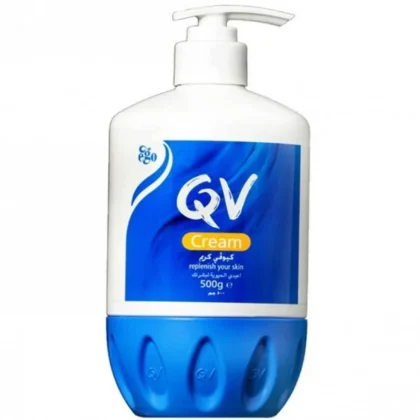 كريم كيو في QV مرطب وعلاج جفاف البشرة والأكزيما 500 غرام من QV أصلي 100% | متوفر لدى صيدلية البحرين في الموصل بالعراق