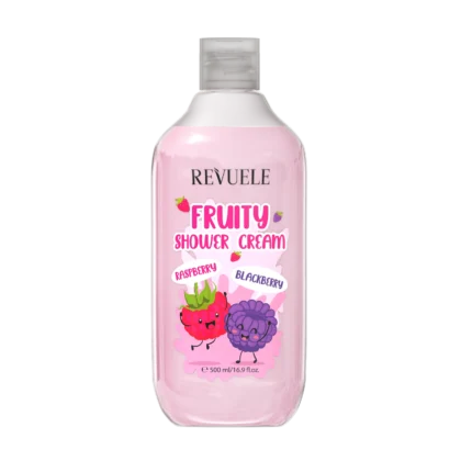 شور كريم ريفولي Revuele بالفواكه Strawberry & Raspberry المنظف والمرطب للجسم 400 مل من Revuele أصلي 100% | متوفر لدى صيدلية البحرين في الموصل بالعراق