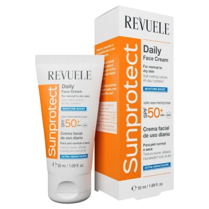 واقي شمس ريفولي REVUELE المرطب لحماية فائقة SPF50 حجم 50 مل من Revuele أصلي 100% | متوفر لدى صيدلية البحرين في الموصل بالعراق