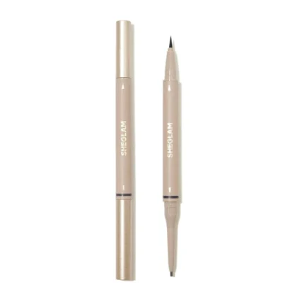 قلم تحديد حاجب مزدوج - شيغلام Sheglam Brows On Demand 2-In-1 Brow Pencil من Sheglam أصلي 100% | متوفر لدى صيدلية البحرين في الموصل بالعراق