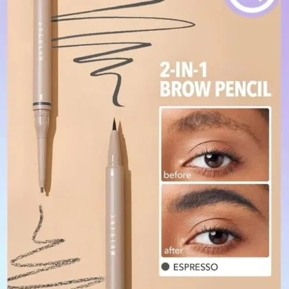 قلم تحديد حاجب مزدوج - شيغلام Sheglam Brows On Demand 2-In-1 Brow Pencil من Sheglam أصلي 100% | متوفر لدى صيدلية البحرين في الموصل بالعراق