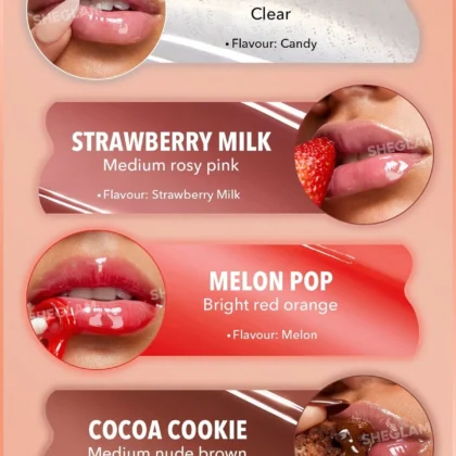 مرطب وعلاج شفاه كريستال جليز - شيغلام Sheglam للترطيب ولمعان الشفاه من شيغلام Sheglam أصلي 100% | متوفر لدى صيدلية البحرين في الموصل بالعراق