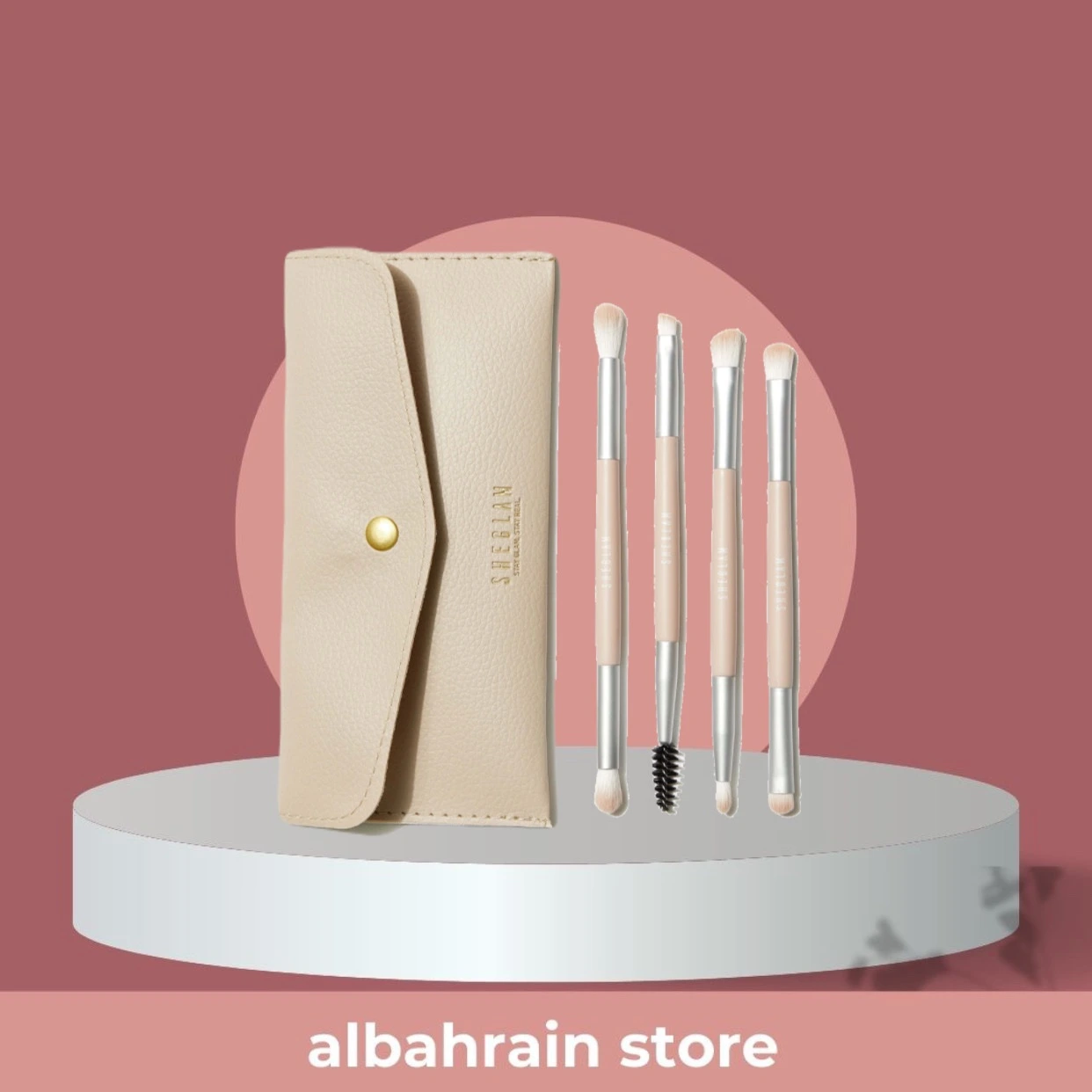 مجموعة فرش مكياج العيون الأساسية - شيغلام Sheglam لتطبيق احترافي دقيق من Sheglam أصلي 100% | متوفر لدى صيدلية البحرين في الموصل بالعراق