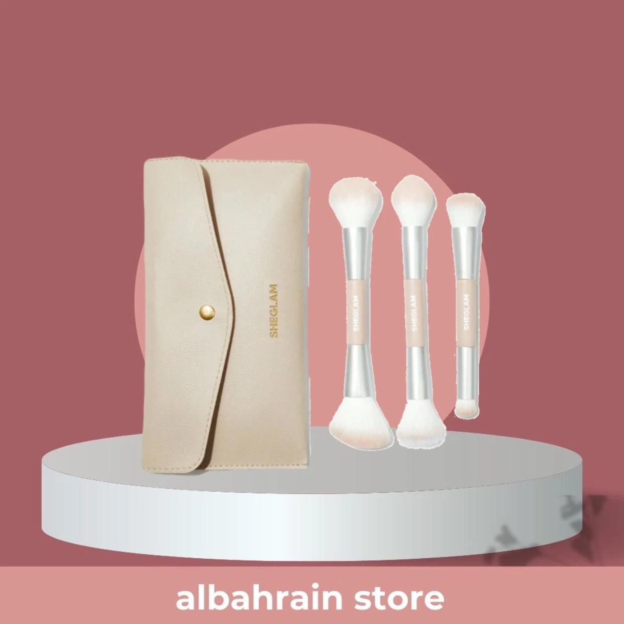 فرشاة مكياج الوجه الأساسية - شيغلام Sheglam لتطبيق احترافي وسلس من شيغلام Sheglam أصلي 100% | متوفر لدى صيدلية البحرين في الموصل بالعراق