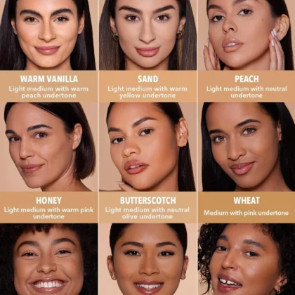 بودرة اساس شيغلام Sheglam Skin-Focus عالية التغطية لتثبيت ومكياج طبيعي من SHEGLAM أصلي 100% | متوفر لدى صيدلية البحرين في الموصل بالعراق