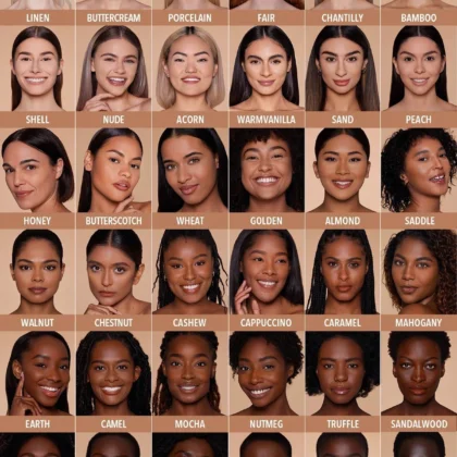 بودرة اساس شيغلام Sheglam Skin-Focus عالية التغطية لتثبيت ومكياج طبيعي من SHEGLAM أصلي 100% | متوفر لدى صيدلية البحرين في الموصل بالعراق