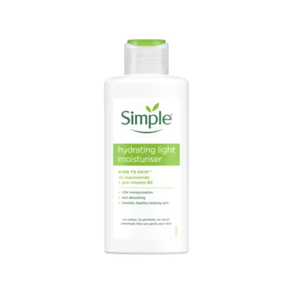 مرطب سمبل لايت Simple Hydrating Light Moisturizer الخفيف للوجه 125 مل من Simple أصلي 100% | متوفر لدى صيدلية البحرين في الموصل بالعراق