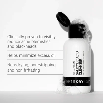 غسول ذا انكي ليست The Inkey List Salicylic Acid بحمض الساليسيليك 2% لتنظيف المسام وحب الشباب 150 مل من The Inkey List أصلي 100% | متوفر لدى صيدلية البحرين في الموصل بالعراق