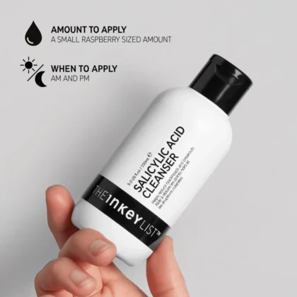 غسول ذا انكي ليست The Inkey List Salicylic Acid بحمض الساليسيليك 2% لتنظيف المسام وحب الشباب 150 مل من The Inkey List أصلي 100% | متوفر لدى صيدلية البحرين في الموصل بالعراق