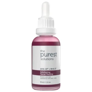 مقشر ذا بيروست سلوشن The Purest Solutions أحماض AHA و BHA لتجديد البشرة 30 مل من The Purest Solutions أصلي 100% | متوفر لدى صيدلية البحرين في الموصل بالعراق