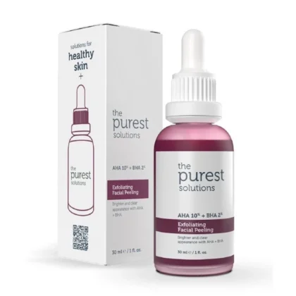 مقشر ذا بيروست سلوشن The Purest Solutions أحماض AHA و BHA لتجديد البشرة 30 مل من The Purest Solutions أصلي 100% | متوفر لدى صيدلية البحرين في الموصل بالعراق