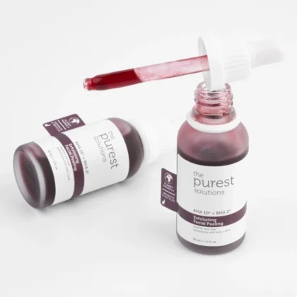 مقشر ذا بيروست سلوشن The Purest Solutions أحماض AHA و BHA لتجديد البشرة 30 مل من The Purest Solutions أصلي 100% | متوفر لدى صيدلية البحرين في الموصل بالعراق