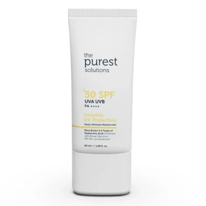 واقي شمس ذا بيورست سولوشنز The Purest Solutions مرطب يومي حماية 50 مل من The Purest Solutions أصلي 100% | متوفر لدى صيدلية البحرين في الموصل بالعراق