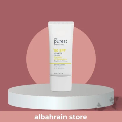 واقي شمس ذا بيورست سولوشنز The Purest Solutions مرطب يومي حماية 50 مل من The Purest Solutions أصلي 100% | متوفر لدى صيدلية البحرين في الموصل بالعراق