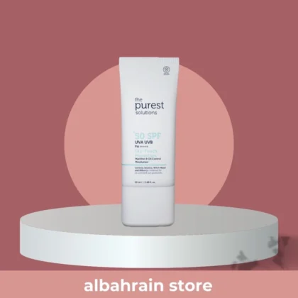 واقي شمس ذا بيورست The Purest دراي تاتش للبشرة الدهنية 50 مل من The Purest Solutions أصلي 100% | متوفر لدى صيدلية البحرين في الموصل بالعراق