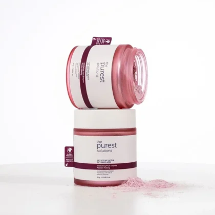 مقشر ذا بيورست سليوشنز بودرة إنزيمات الفواكه لتجديد البشرة 55 غرام من The Purest Solutions أصلي 100% | متوفر لدى صيدلية البحرين في الموصل بالعراق