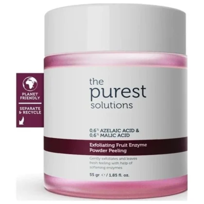مقشر ذا بيورست سليوشنز بودرة إنزيمات الفواكه لتجديد البشرة 55 غرام من The Purest Solutions أصلي 100% | متوفر لدى صيدلية البحرين في الموصل بالعراق