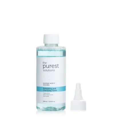 تونر ذا بيورست The Purest Solutions بحمض الجليكوليك لتقشير وتنقية البشرة 200 مل من The Purest Solutions أصلي 100% | متوفر لدى صيدلية البحرين في الموصل بالعراق