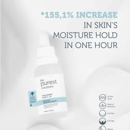 سيروم ذا بيورست سولوشنز The Purest Solutions هيالورونيك اسد 2% وB5 للترطيب 30 مل من The Purest Solutions أصلي 100% | متوفر لدى صيدلية البحرين في الموصل بالعراق