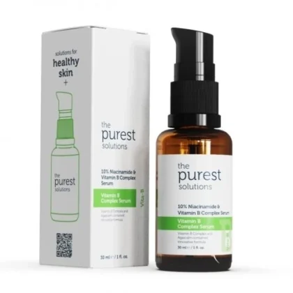 سيروم ذا بيورست سوليوشنز The Purest Solutions نياسناميد 10% لتنظيم الدهون 30 مل من The Purest Solutions أصلي 100% | متوفر لدى صيدلية البحرين في الموصل بالعراق