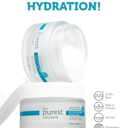 كريم مرطب ذا بيورست سوليوشنز The Purest Solutions للتحكم بالدهون 50 مل من The Purest Solutions أصلي 100% | متوفر لدى صيدلية البحرين في الموصل بالعراق