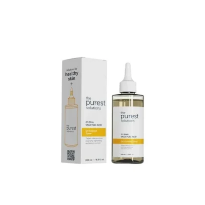 تونر ذا بيورست The Purest Solutions بحمض الساليسيليك لتنقية المسام 200 مل من The Purest Solutions أصلي 100% | متوفر لدى صيدلية البحرين في الموصل بالعراق