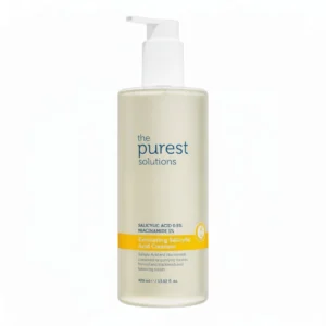 غسول ذا بيورست The Purest بحمض الساليسيليك للبشرة الدهنية وحب الشباب 400 مل من The Purest Solutions أصلي 100% | متوفر لدى صيدلية البحرين في الموصل بالعراق