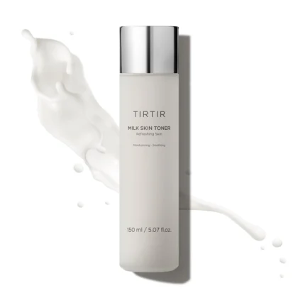 تونر ترتر Tirtir Milk Skin Toner المرطب والمغذي للبشرة الزجاجية 150 مل من Tirtir أصلي 100% | متوفر لدى صيدلية البحرين في الموصل بالعراق