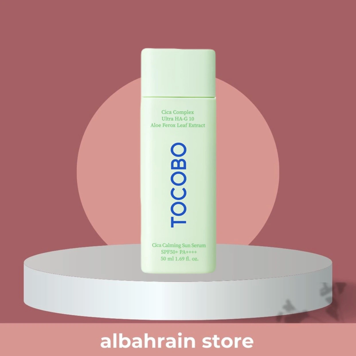 واقي شمس توكوبو TOCOBO سيسا المهدئ والملطف للبشرة SPF50 حجم 50 مل