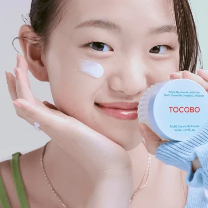 كريم توكوبو TOCOBO بالهيالورونيك والسيراميد لترميم وترطيب البشرة الجافة 50 مل من TOCOBO أصلي 100% | متوفر لدى صيدلية البحرين في الموصل بالعراق