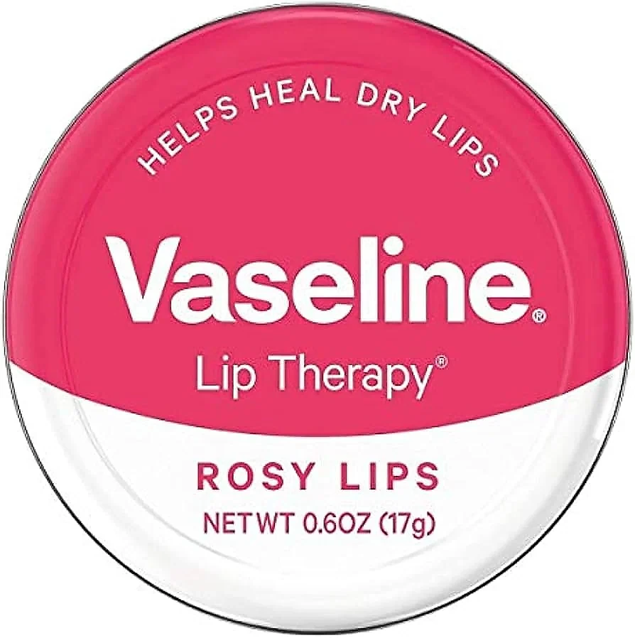 مرطب شفاه فازلين Vaseline ليب ثيرابي روزي لبس للترطيب والتوريد 17 غرام من Vaseline أصلي 100% | متوفر لدى صيدلية البحرين في الموصل بالعراق