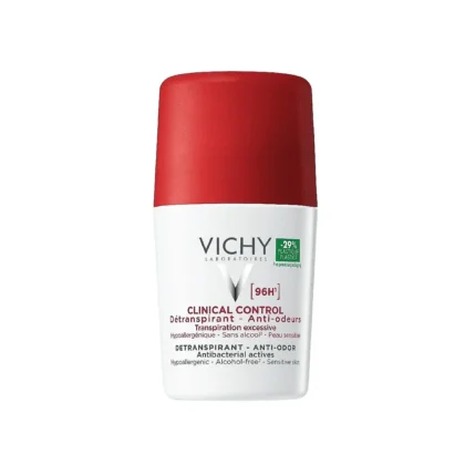 مزيل عرق فيشي Vichy كينيكال كنترول 96 ساعة لحماية فائقة 50 مل من Vichy أصلي 100% | متوفر لدى صيدلية البحرين في الموصل بالعراق
